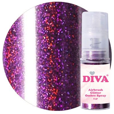 Airbrush Glitter Colorboom Spray Deep Purple 7 - Beauty by Wenn