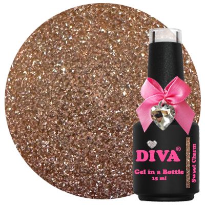 Diva Gel in a Bottle Sparkling Stars Collection - 9x 15ml met gratis Fineliner - Beauty by Wenn