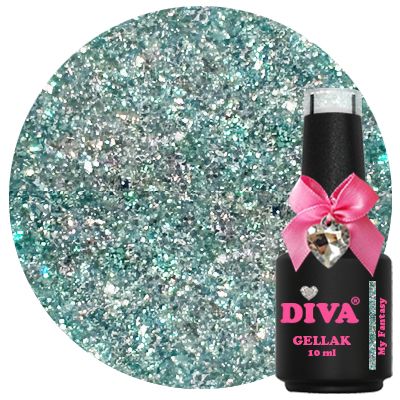 DIVA Gellak Dancing with the Diamonds BLING Collection 6x 10 ml