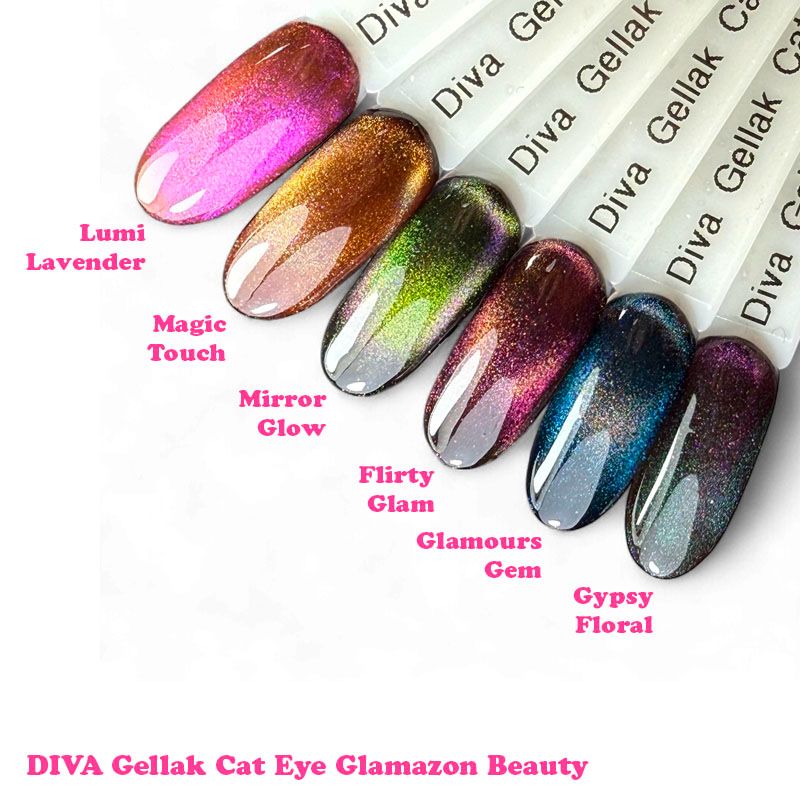 DIVA Gellak Cat Eye Glamours Gem 10ml