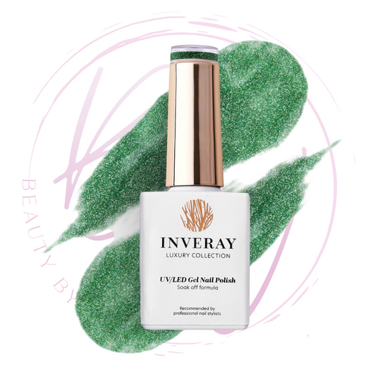 Inveray UV/LED Gel Nail Polish Luxury Collection N°261 ARTEMIS' EMERALD - Beauty by Wenn