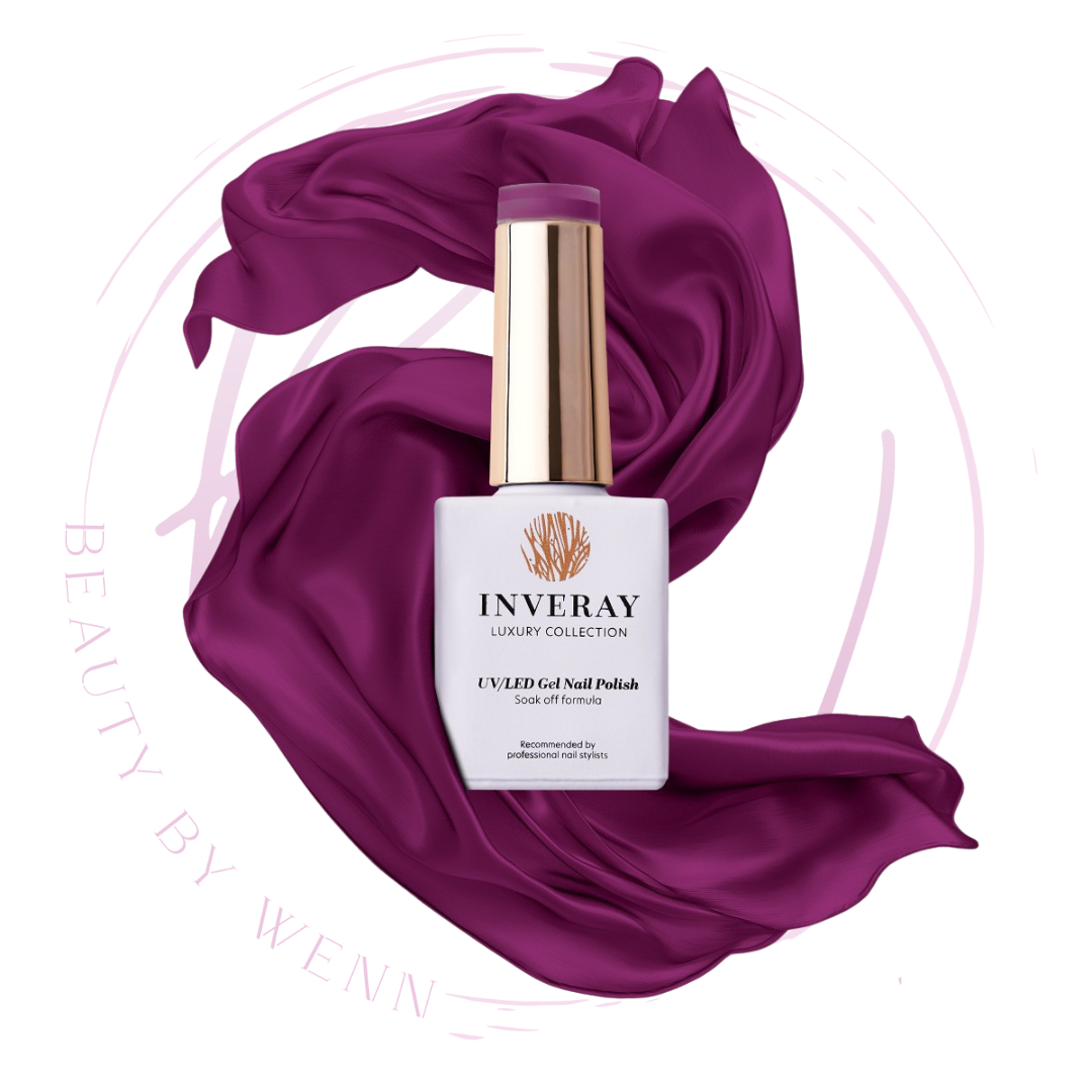 Inveray UV/LED Gel Nail Polish Luxury Collection N°279 PLUM ROYALE