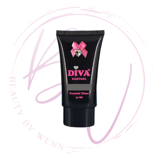 Mini Diva 15ml Easygel Crystal Clear - Beauty by Wenn