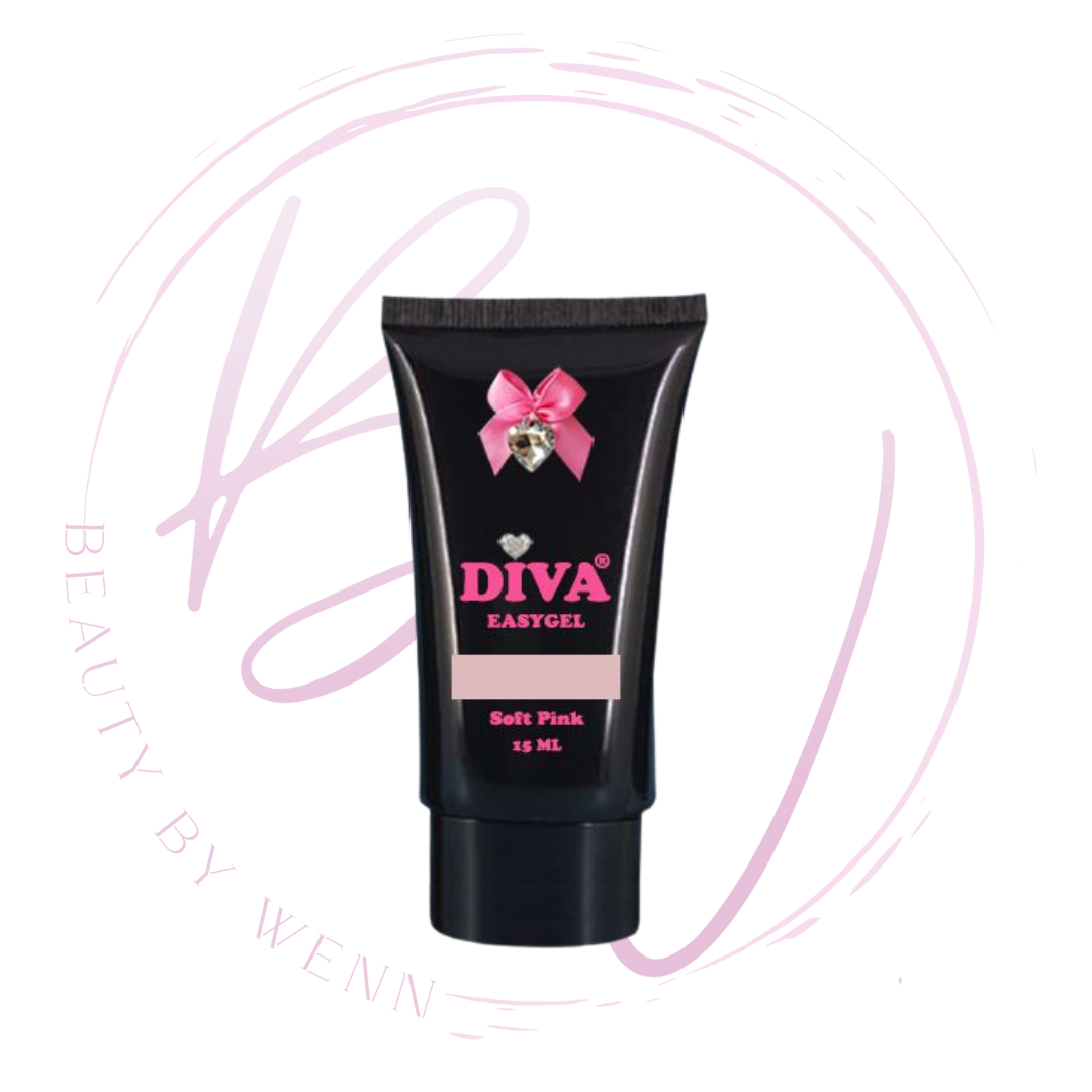 Mini Diva 15ml Easygel Soft Pink - Beauty by Wenn