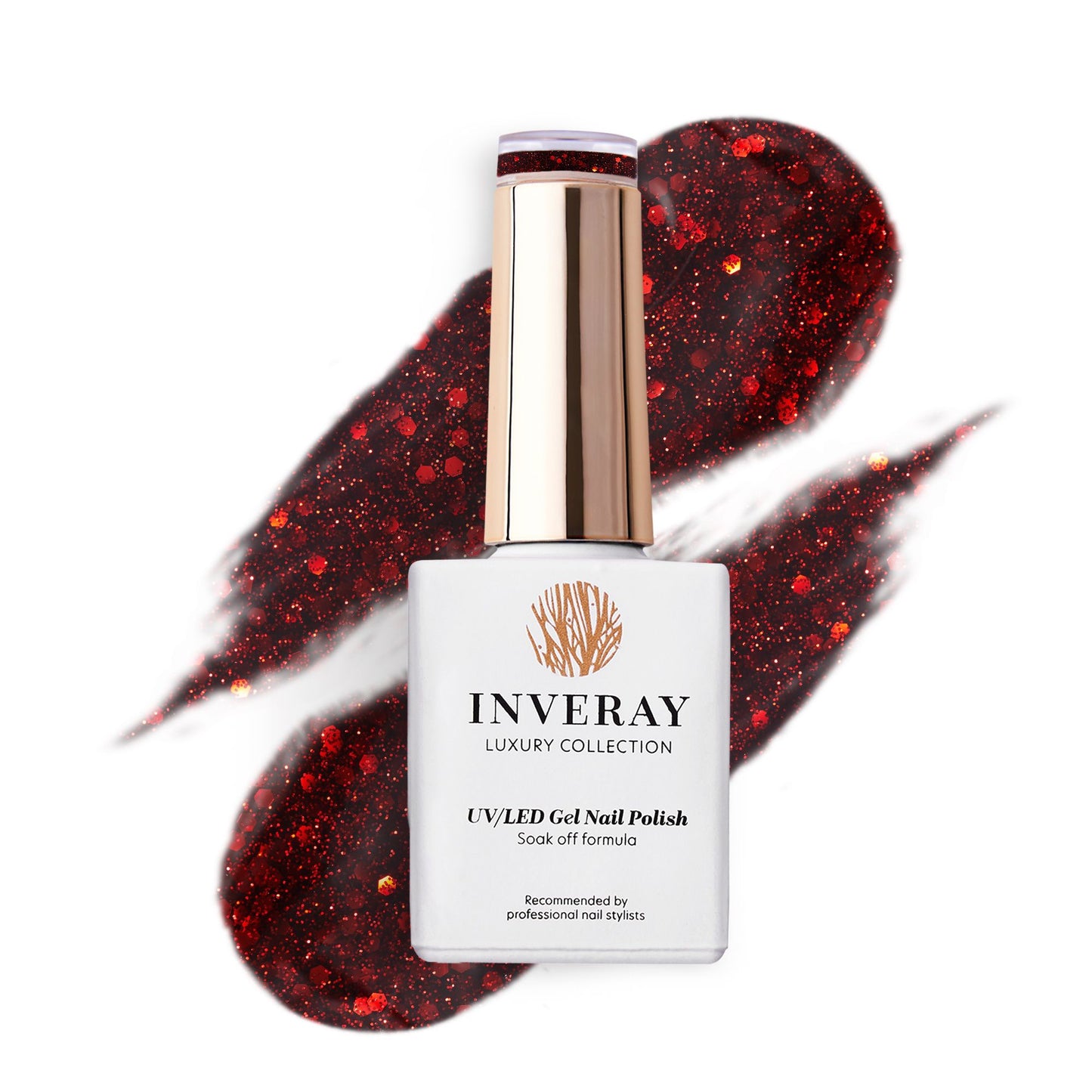 Inveray UV/LED Gel Nail Polish Luxury Collection N°149 RUBY FLAME - Beauty by Wenn