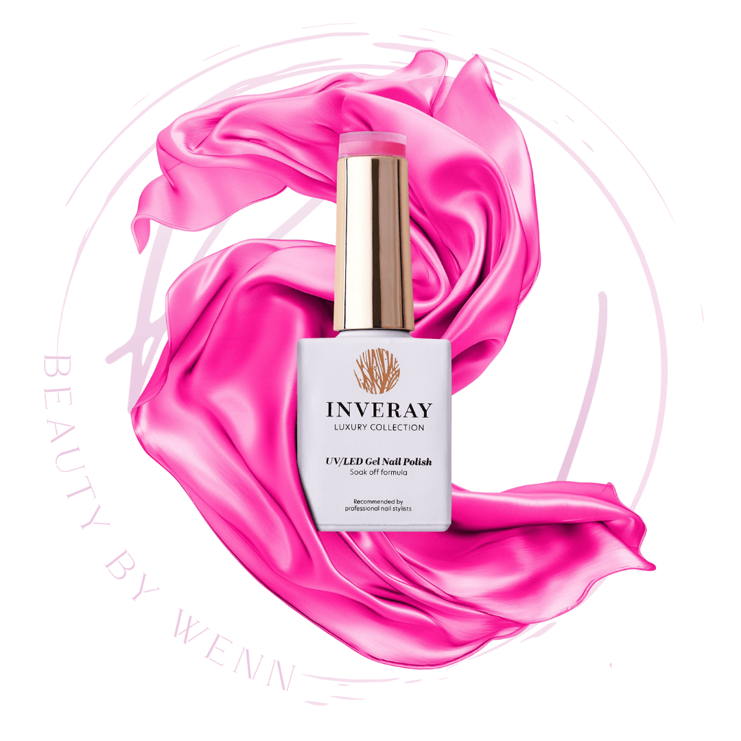 Inveray UV/LED Gel Nail Polish Luxury Collection N°218 VEGAS PINK FLASH - Beauty by Wenn