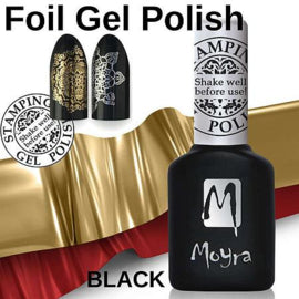 Moyra Stamping Gel Polish Black sgp 01 - Beauty by Wenn
