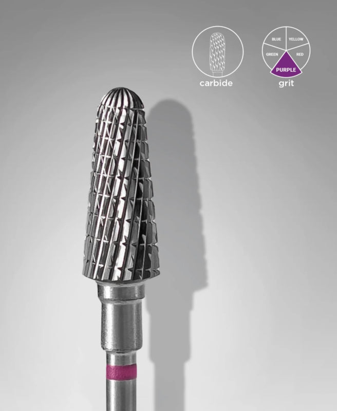 STALEKS PRO Carbide Drill Bit, Frustum Purple 6/14 - Beauty by Wenn