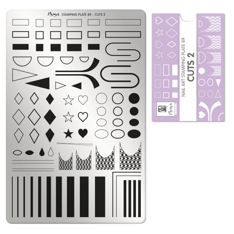 Moyra Stamping Plaat 89 Cuts 2 - Beauty by Wenn