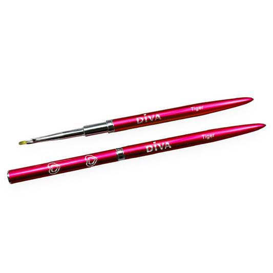 DIVA Nail Art Tiger Penseel - Beauty by Wenn