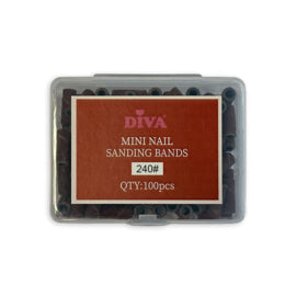 Mini Nail Sanding Bands for Small Mandrel Bit 3mm - 100 pcs - 240# - Beauty by Wenn