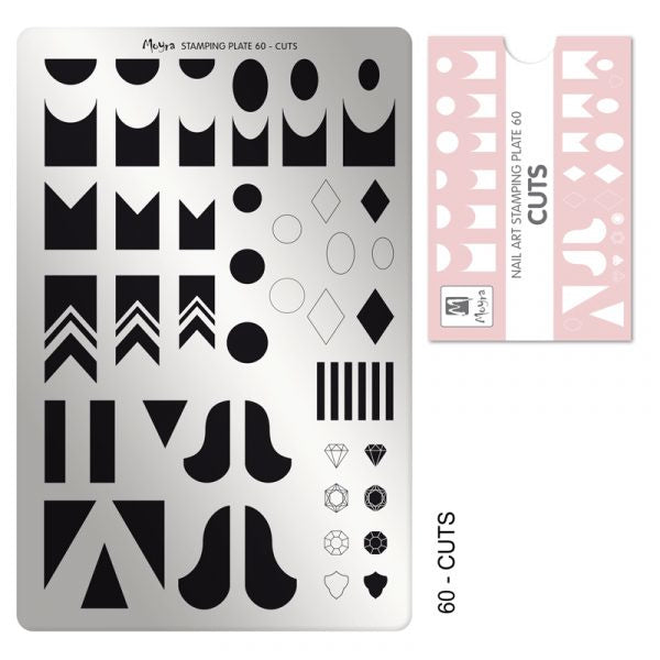 Moyra Stamping Plaat 60 Cuts - Beauty by Wenn
