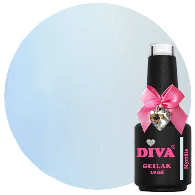 DIVA Gellak French Pastel Myrtille 10 ml - Beauty by Wenn