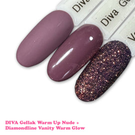 DIVA Gellak Warm Up Nude 10 ml - Beauty by Wenn