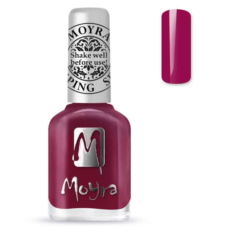 Moyra Stamping Nail Polish Amaranth Red 40 - Beauty by Wenn