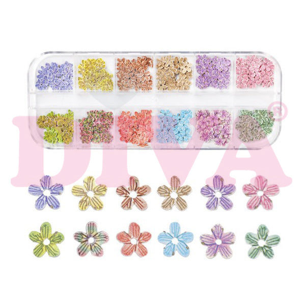 Doosje met flexible mixed flowers - Beauty by Wenn