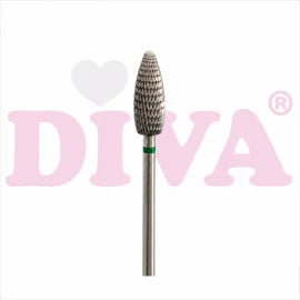 DIVA® Carbide Freesbit Conisch Afgerond – Groen