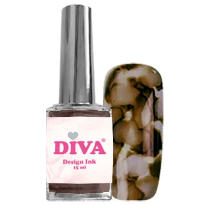 DIVA Design Ink Dark Brown - Beauty by Wenn