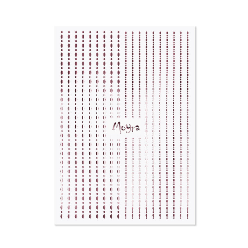 Moyra Nail Art Strips Dots No. 03 Rose Gold - Beauty by Wenn