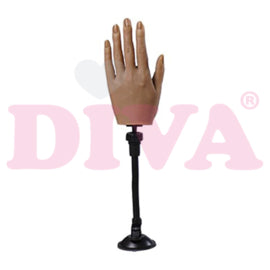 Siliconen hand links met standaard - Amber - Beauty by Wenn