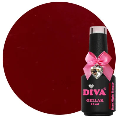 DIVA Gellak Too Hot To Handle Diva Collection 6x 10 ml # - met gratis Colorpop Stickers