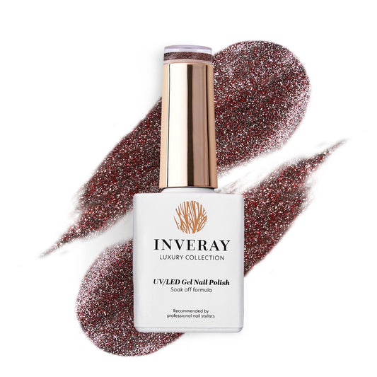 Inveray UV/LED Gel Nail Polish Luxury Collection N°274 CORAL FLAME