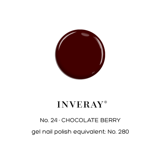Inveray Nagellak C24 Chocolate Berry – Bruinrood