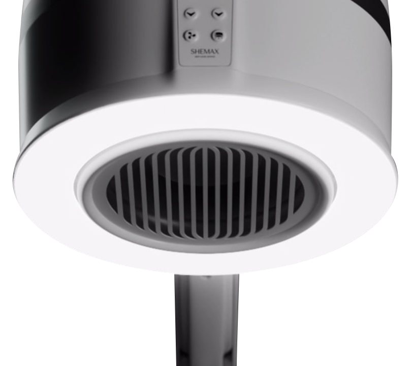SHEMAX DUO PRO afzuiging en lamp