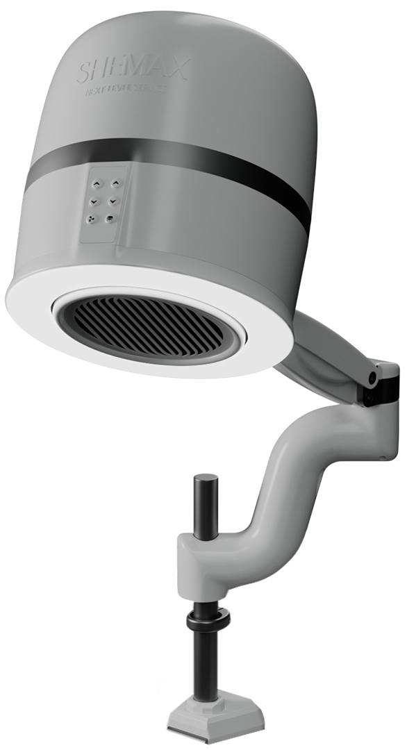SHEMAX DUO PRO afzuiging en lamp