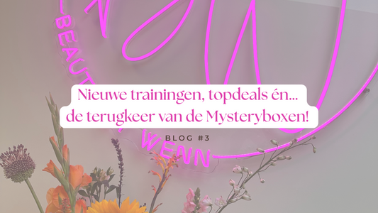 Nieuwe trainingen, topdeals én… de terugkeer van de Mysteryboxen! 🎉 - Blog #3