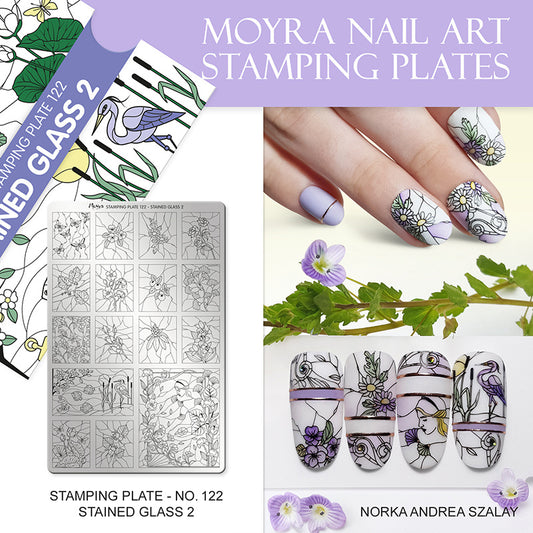 Moyra Stamping Plate 122 - Beauty by Wenn