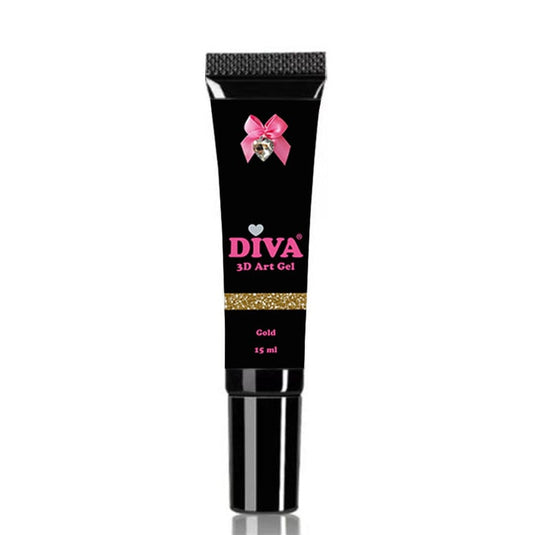 DIVA 3D Art Gel Gold