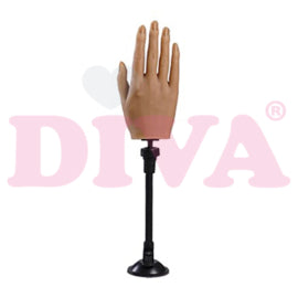 Siliconen hand rechts met standaard - Ivory - Beauty by Wenn