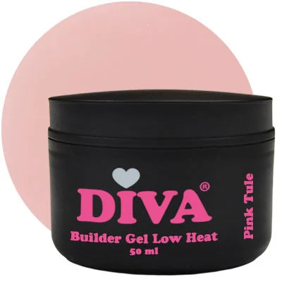 DIVA Builder Gel LOW HEAT Pink Tule 50 ml