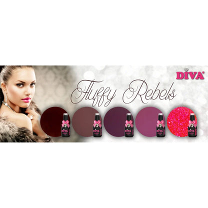 DIVA Gellak Fluffy Rebels Collection 5x 10 ml - Beauty by Wenn