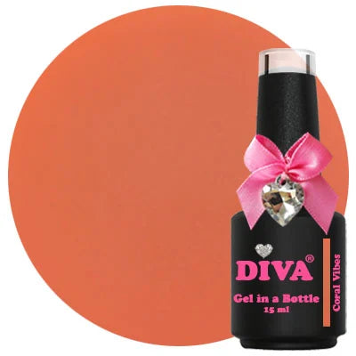 DIVA Gel in a Bottle Glamour Nail Gallery Elegant Collection - 6x 15 ml - Beauty by Wenn