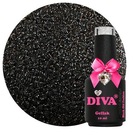 DIVA Gellak Black Old Fashion 10 ml #