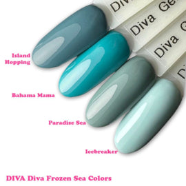 Diva Frozen Sea Colors Collection - HEMA FREE - Beauty by Wenn