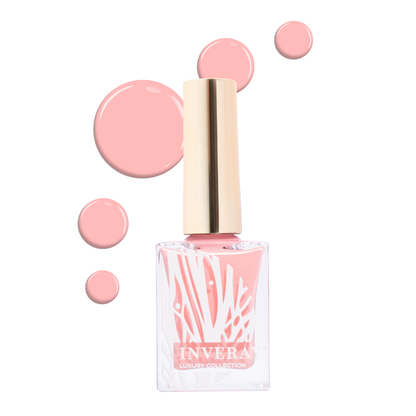 Inveray nagellak C14 Bliss roze op nagels