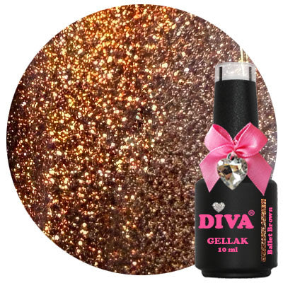 DIVA Gellak Cat Eye Ballet Brown 10 ml