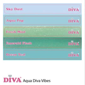 DIVA Gellak Ocean Teal – nagelkleur stap-voor-stap applicatie