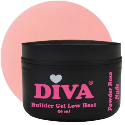 DIVA Builder Gel LOW HEAT Powder Rose Nude 50 ml