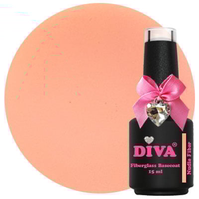 DIVA Fiberglass Basecoat Nudie Fiber 15 ml