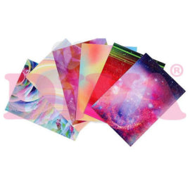 Diva Flame Hologram Stickers 6 Sheets - Beauty by Wenn