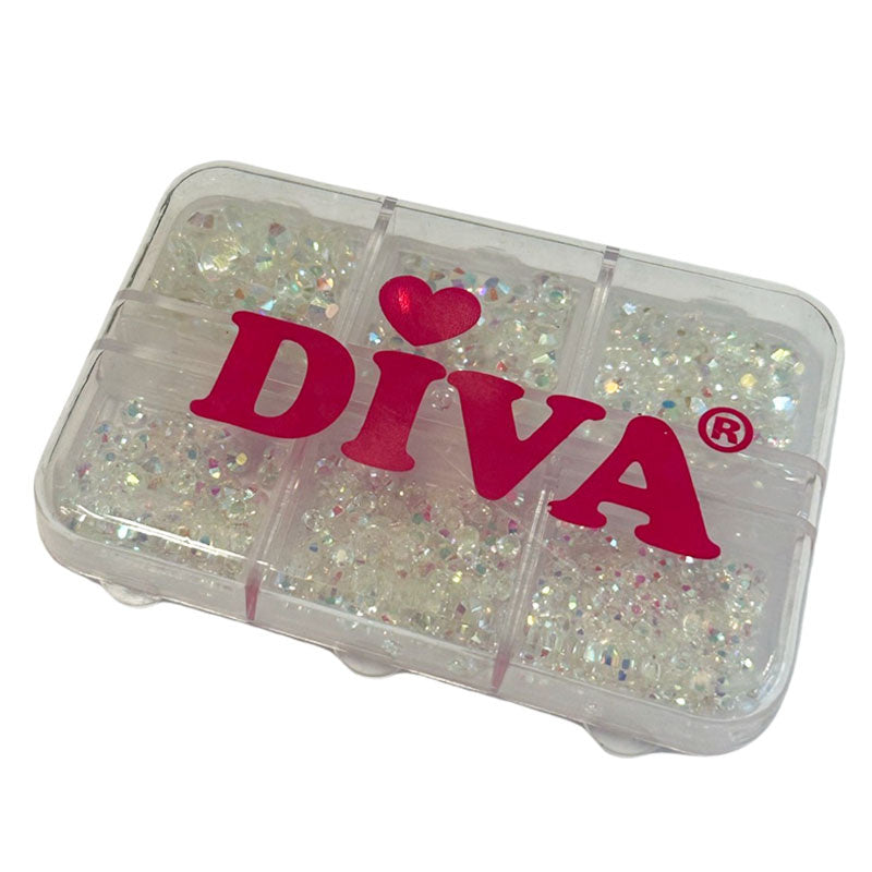 Doosje met strass steentjes - AB - Beauty by Wenn