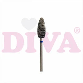 DIVA® Carbide Freesbit Conisch Afgerond – Blauw