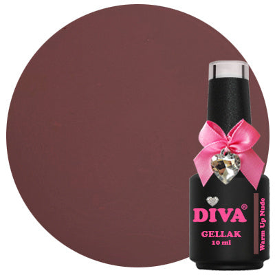 DIVA Gellak Warm Up Nude 10 ml - Beauty by Wenn