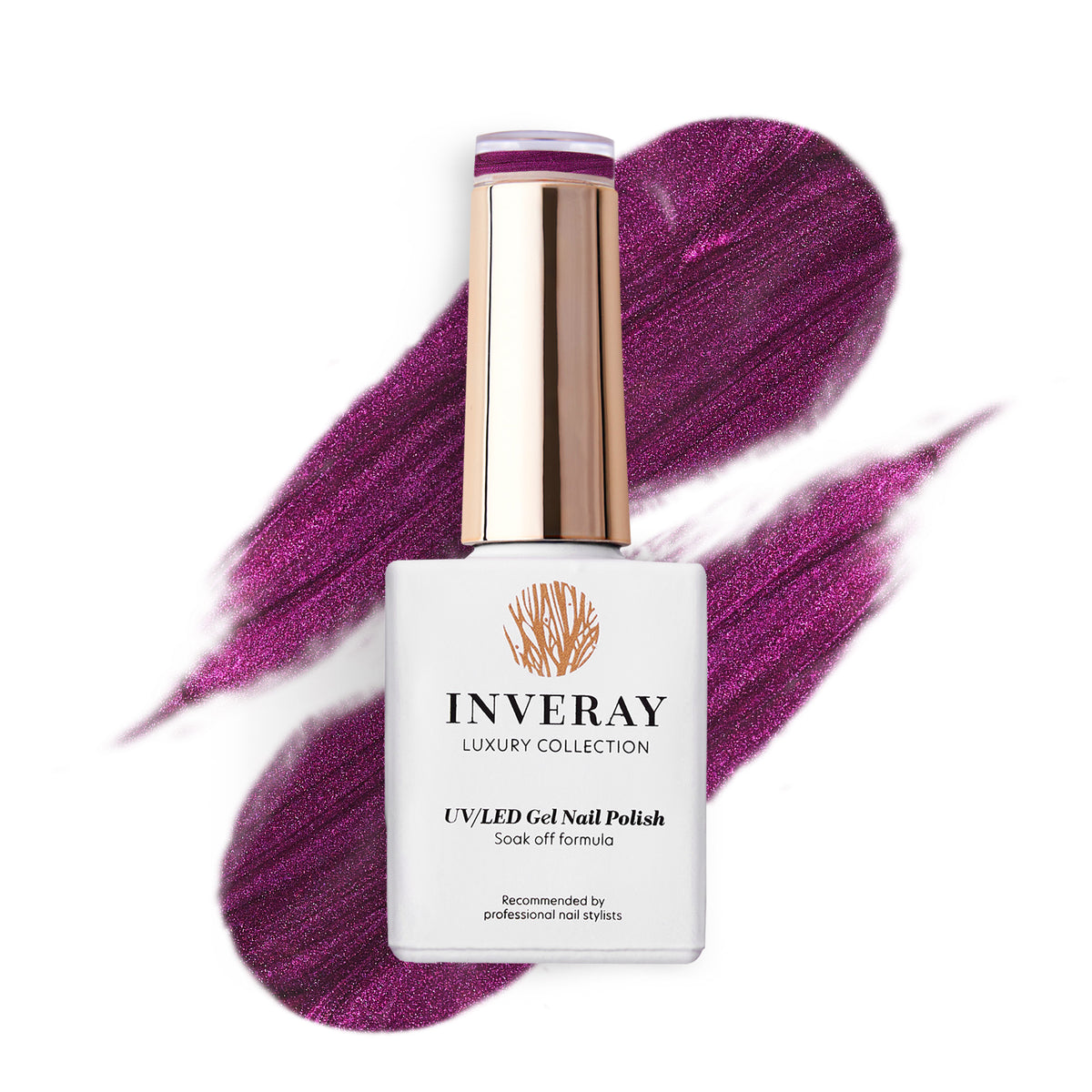 Inveray UV/LED Gel Nail Polish N°320 ROYAL PLUM