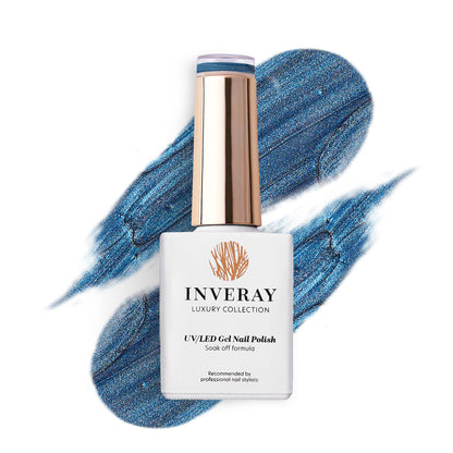 Inveray UV/LED Gel Nail Polish N°325 BLUE HAZE