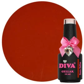 DIVA Gellak Spicy Earth Diva Shades Collection 8x 10 ml #D - met gratis Colorpop Stickers
